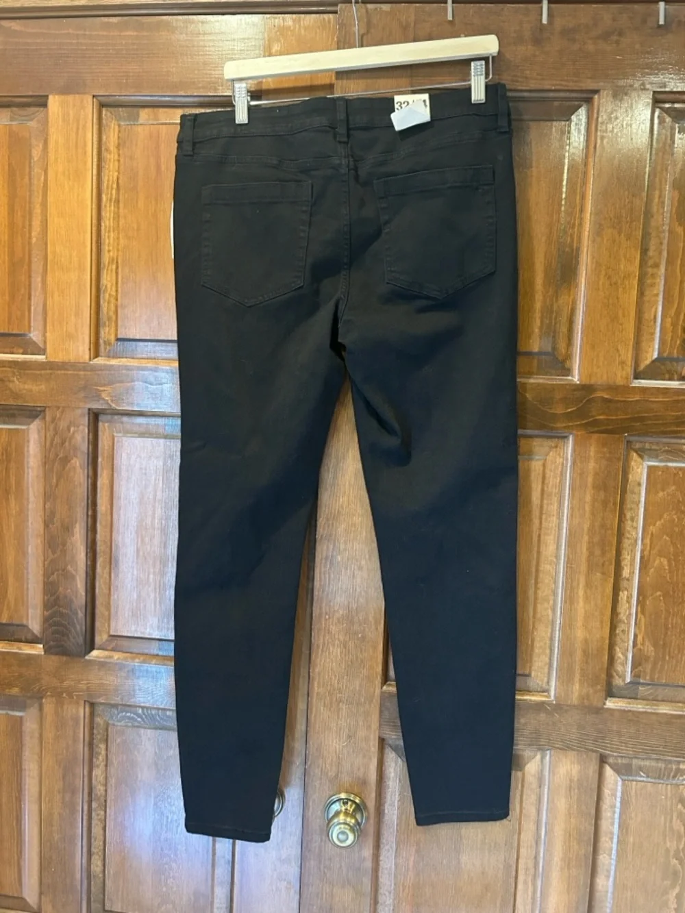NWT Two by Vince Camuto Black Skinny Jeans Women’s Size 14 / 32 Mid Rise - Picture 3 of 10